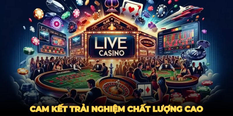 Sảnh live casino BET88 cam kết trải nghiệm chất lượng cao