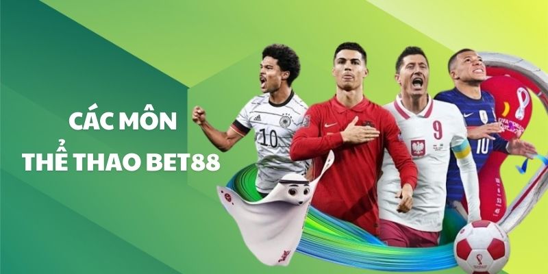 Tổng hợp các môn thể thao BET88